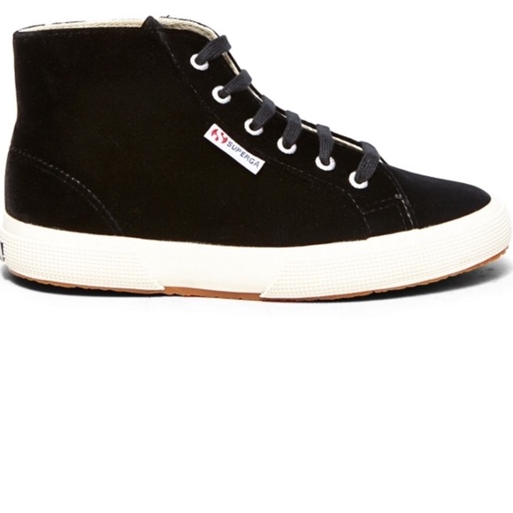 Superga Shoes - Velvet Hightop Sneaker Superga Shoes - Velvet Hightop Sneaker